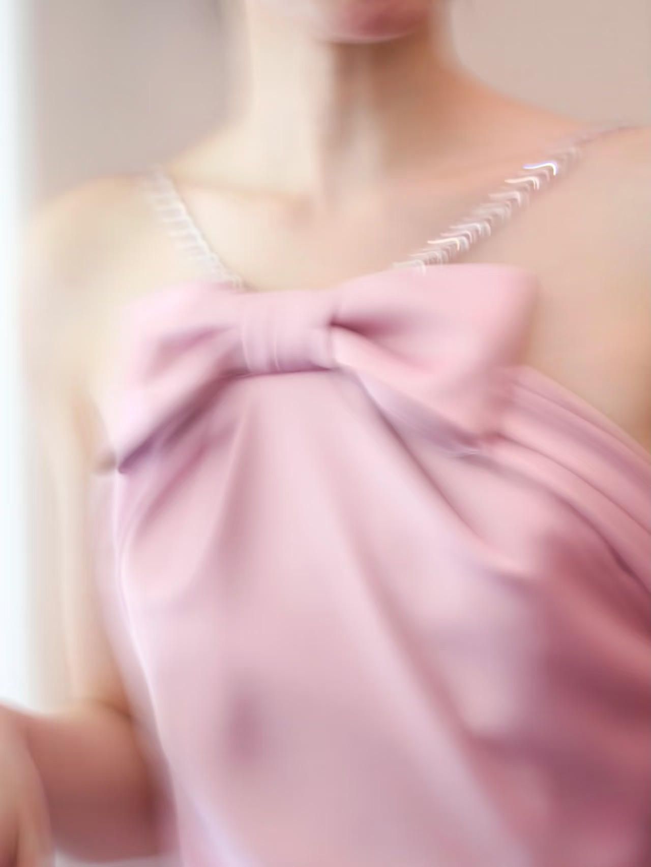 Zeitloses A-Linie Neckholder-Rosa Satin Langes Ballkleid Partykleid Geburtstags-Outfits Abschlusskleid AU149