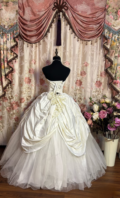 Retro Style Wedding Dresses Ball Gown Sweetheart Plus Size 1980s Vintage Long Wedding Dress Bride Gown AU170