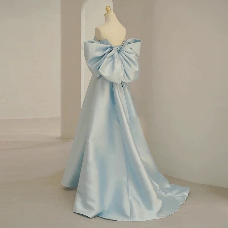 Robe de bal simple en satin rouge, décolleté en cœur, longue, tenue de soirée, tenue d'anniversaire, robe de remise de diplôme, AU263