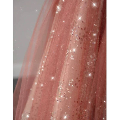 Robe de bal élégante en tulle rouge, décolleté en cœur, tenue de soirée pour 21e anniversaire, robe de remise de diplôme, AU415