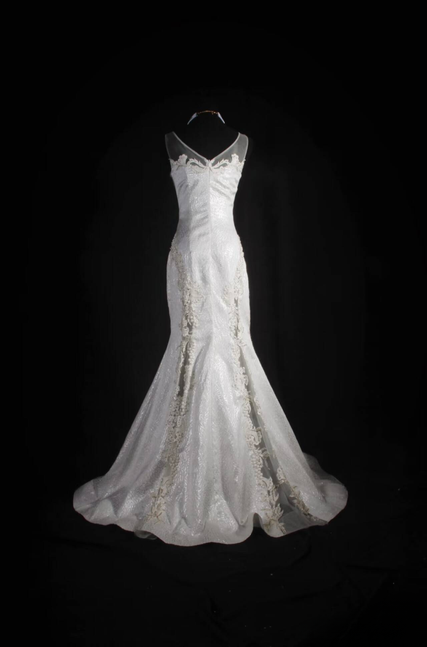 Robe de bal longue style sirène vintage, style bateau, gris argenté, robe de soirée princesse, robe de remise de diplôme, AU531