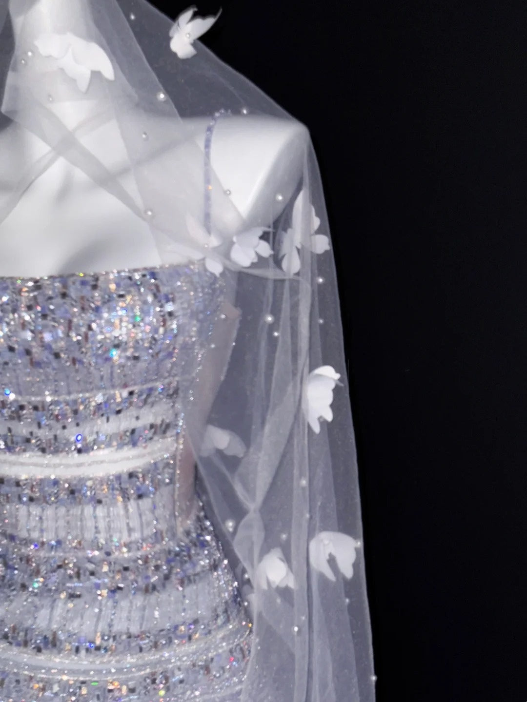 Robe de bal vintage à bretelles spaghetti en tulle et paillettes, robe de bal longue pour fête, tenue d'anniversaire, robe de remise de diplôme, AU671