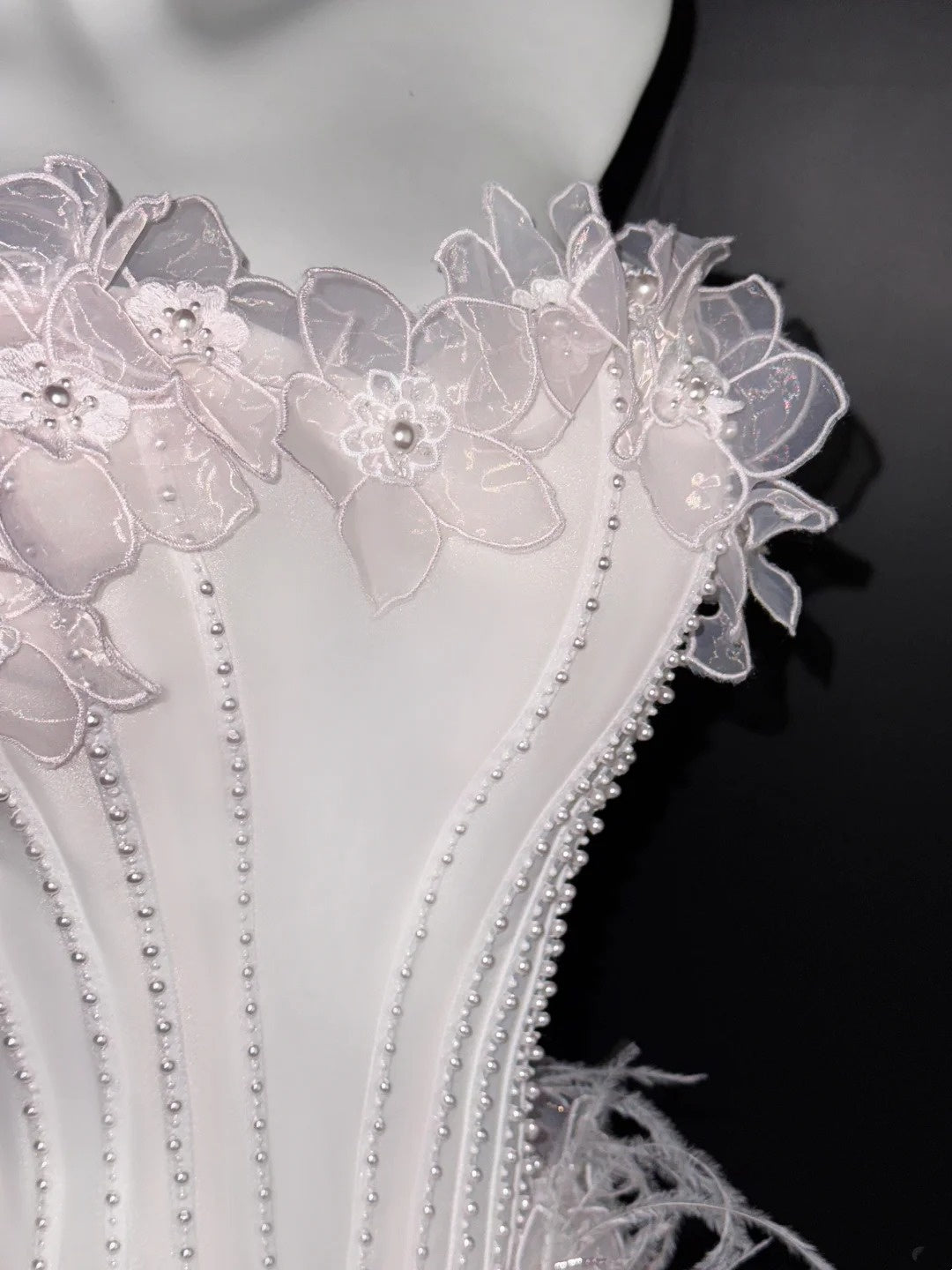 Robe de bal élégante en tulle rose blush, décolleté en cœur, robe de bal longue en dentelle, tenue de fête pour 18e anniversaire, robe de remise de diplôme, AU675