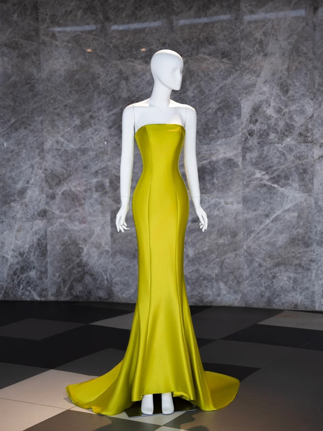 Romantische Meerjungfrau trägerlose Ballkleider langes Partykleid 21. Geburtstag Outfit Abschlusskleid AU709