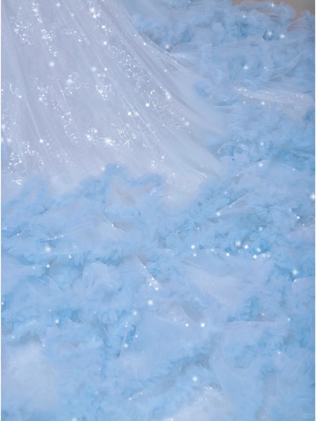 Luxury Quinceanera Dresses Ball Gown Strapless Blue Birthday Gowns Vestidos De 15 Anos Formal Party Long Sweet 16 Dress AU818