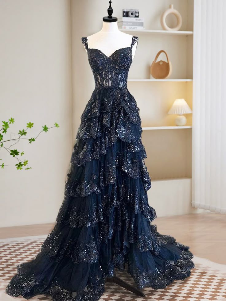 Charming Ball Gown Off The Shoulder Pink Lace Sequin Prom Dresses Inspiration Prom Dress Princess Graduation Dress B515