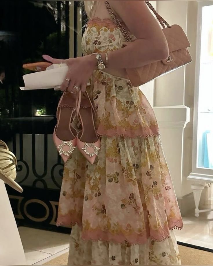 Robe de bal unique à bretelles spaghetti en mousseline florale, dos nu, robe de soirée longue, tenue d'anniversaire, robe de bal DH3014