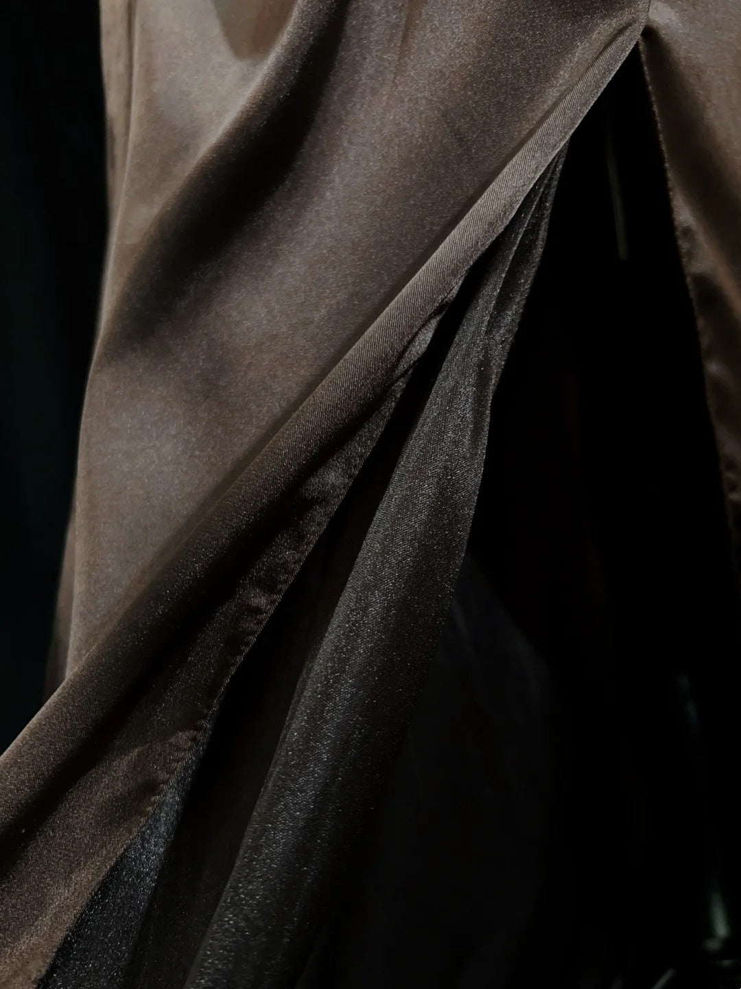 Belles robes de bal inspiration sirène, dos nu en satin avec perles, robe de soirée chocolat pour femmes N3194