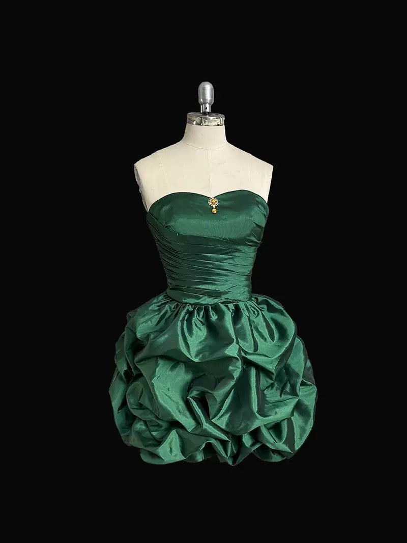 Jolie Robe de Soirée sans Bretelles Courte Mini Robe de Fête Cocktail Robes de Rentrée N4170
