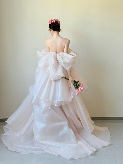 Princess Prom Dresses Ball Gown Off The Shoulder Sweet 16 Evening Long Formal Dress RB3751