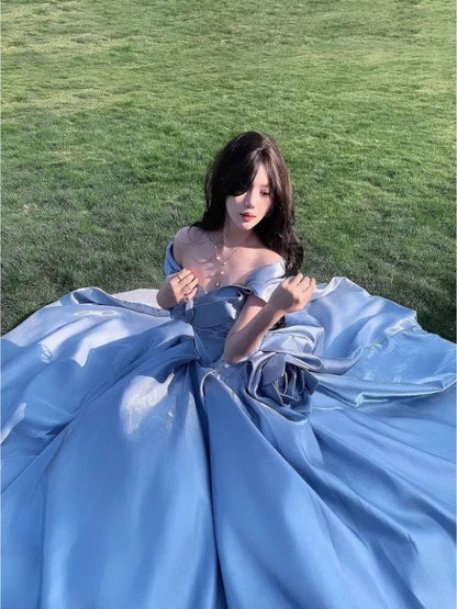 Robe de bal mignonne, épaules dénudées, en satin rose, pour 16 ans, robe de quinceanera longue, 15 vestidos de fiesta N2030