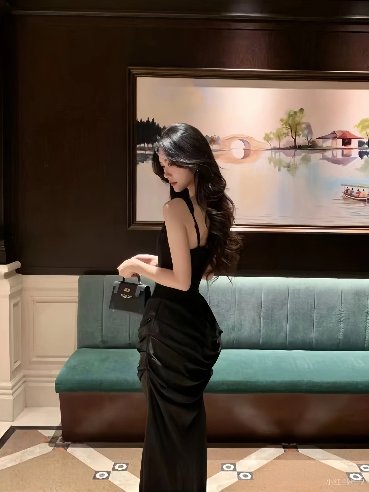 Sexy Mermaid Square Neck White Satin Long Date Night 19th Birthday Outfits Formal Prom Dresses RB5748