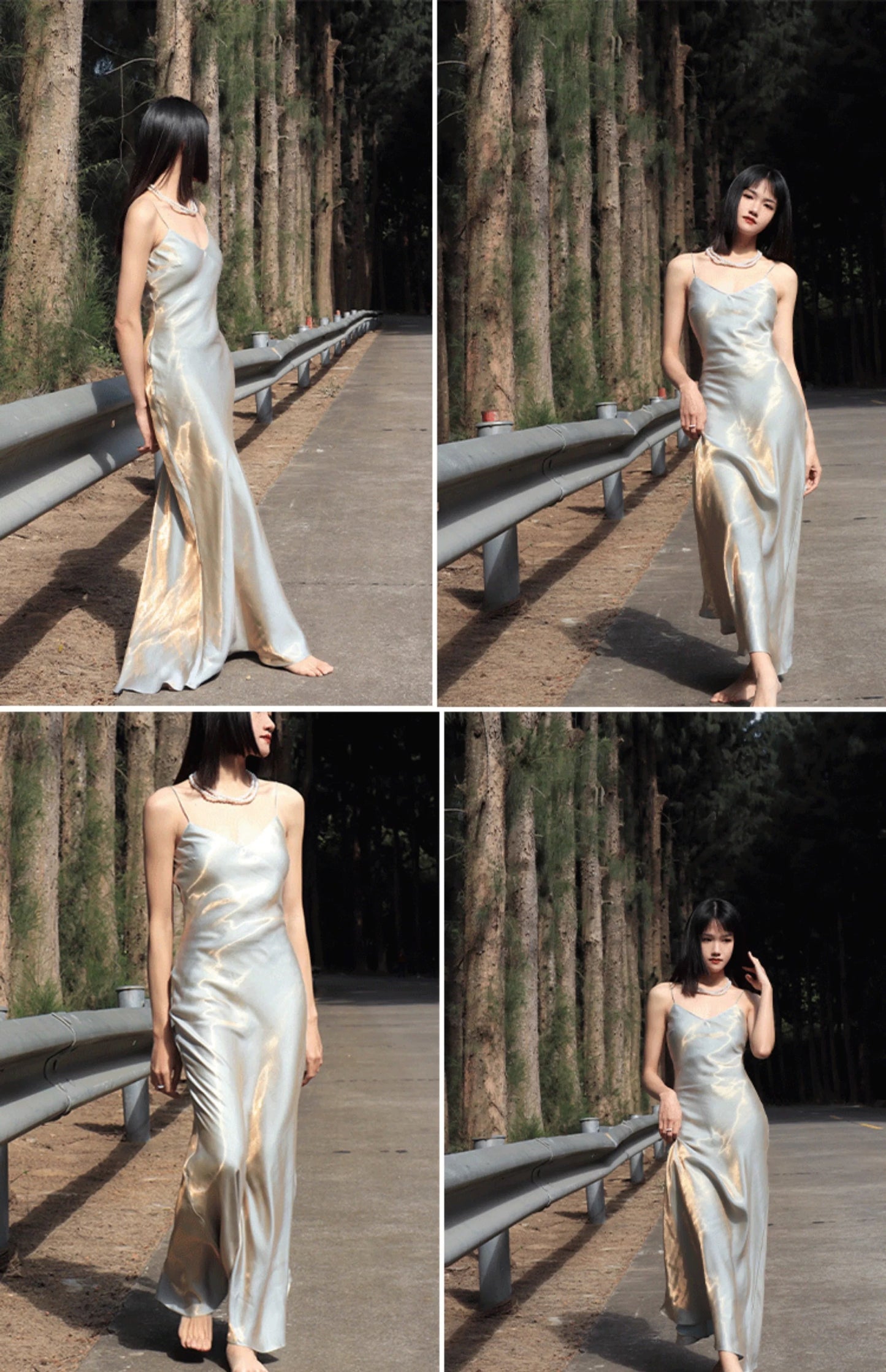 Boho-chic Sheath Spaghetti Straps Semi Formal Summer Garden Beach Spring Event Outfits Wedding Guest Dresses RB4943