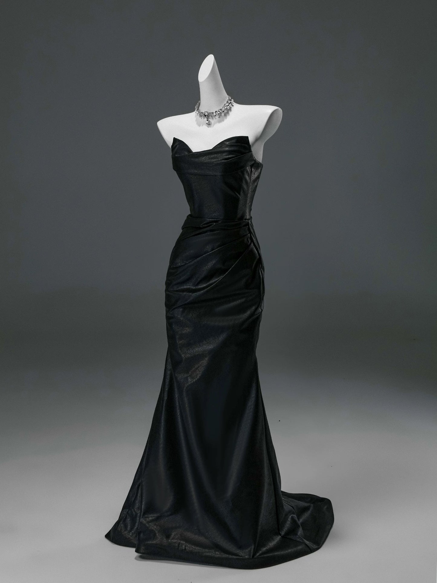 Sexy Mermaid Sweetheart Black Tie Dress Date Night Outfits Semi Formal Prom Gown Evening Dresses RB5539