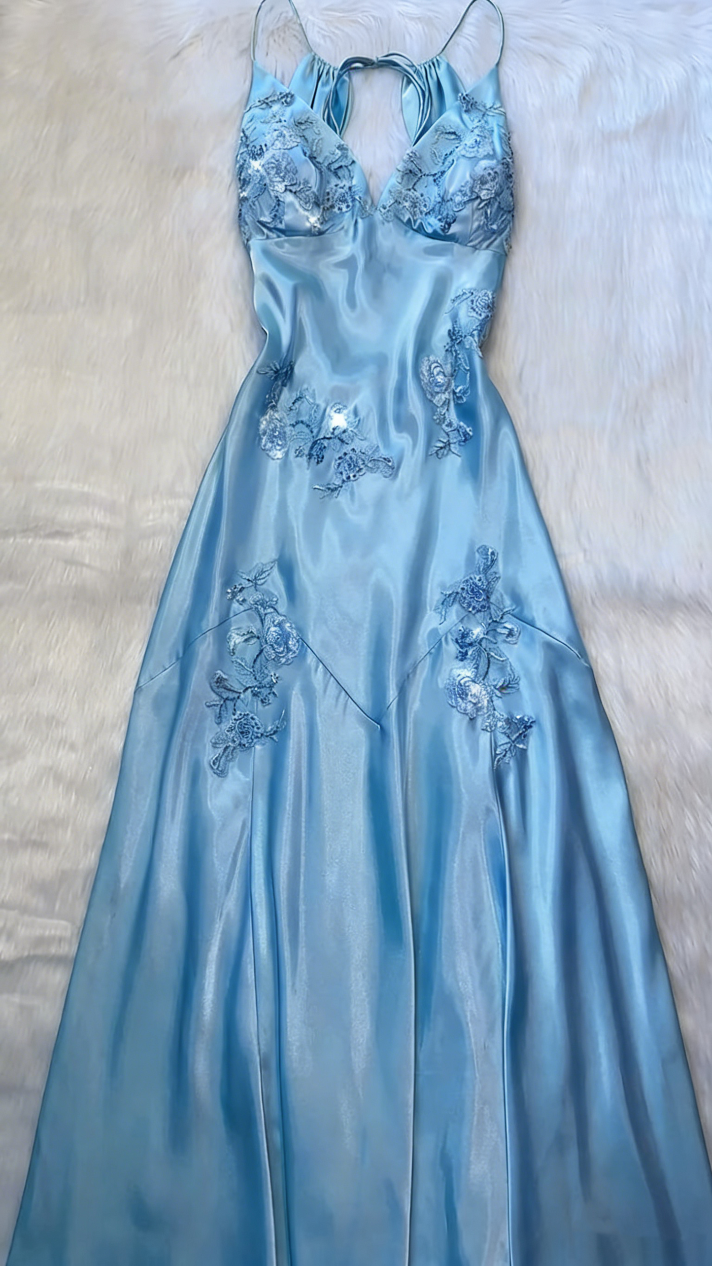 Elegantes Meerjungfrauen-Abendkleid mit Spaghettiträgern, rückenfreier Satin-Spitze und trägerlosem Design – perfekt für Highschool-Teenager, Abschlussball oder andere festliche Anlässe (N014)