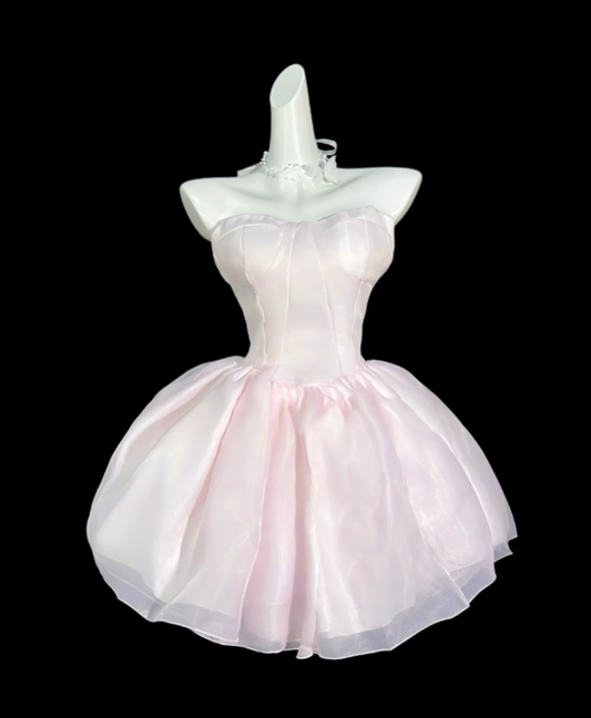 2026 New Homecoming Dresses Mini Short Sweetheart Pink Graduation Cocktail Dress N4307