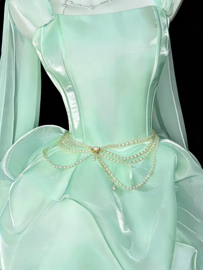 Robes de bal uniques à fines bretelles vert menthe courtes mini robes de soirée de bal de retour N4424