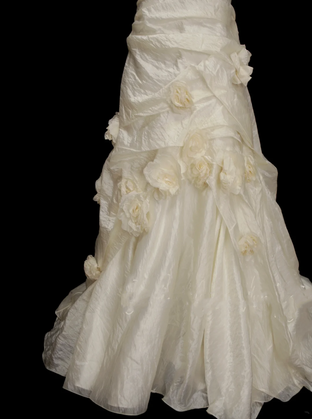 Wedding Gowns Dresses Elegant Modest for Bride Ball Gown One Shoulder With Flowers Petite/Plus Size Bridal Gowns For Women's OB009