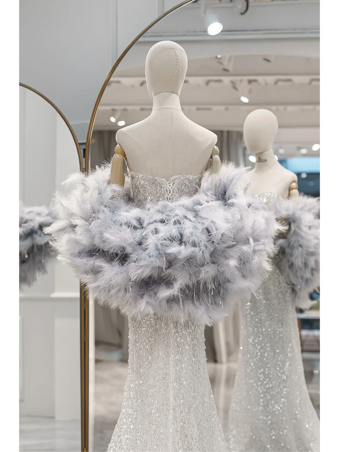 Robe de bal sirène modeste à paillettes argentées et décolleté en cœur, longue, tenue de soirée, d'anniversaire, de remise de diplôme, pour adolescentes, RB1080