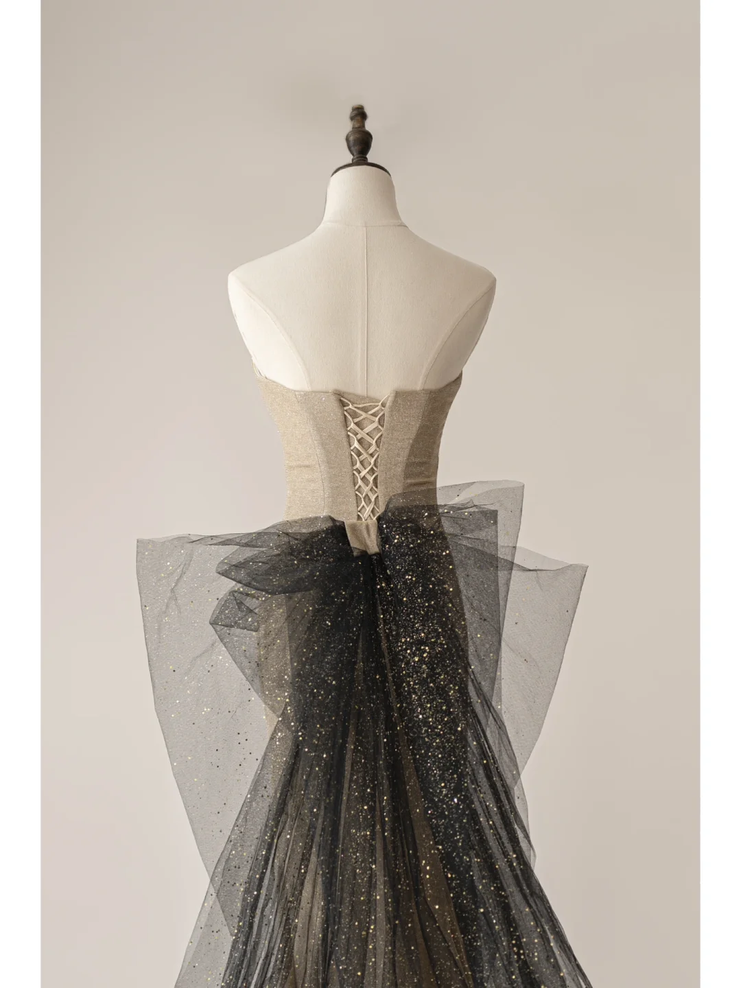 Robe de bal sirène bustier à paillettes champagne, tenue de soirée longue pour 18e anniversaire, robe de remise de diplôme pour adolescentes, RB1112