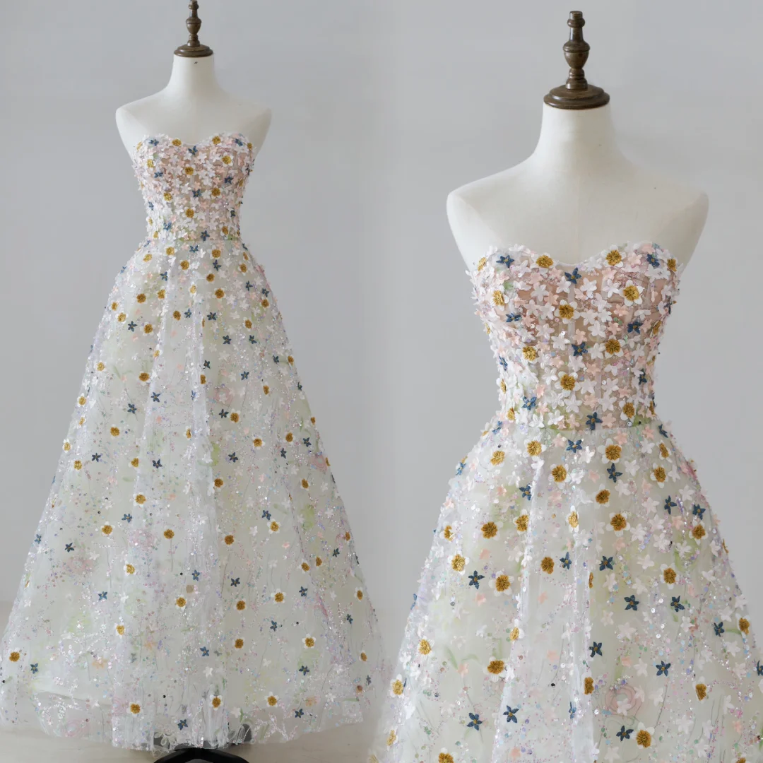Robe de bal unique en cœur, paillettes blanches, longues robes de bal, inspiration robe de soirée, tenue de 21e anniversaire, robe de remise de diplôme RB1133