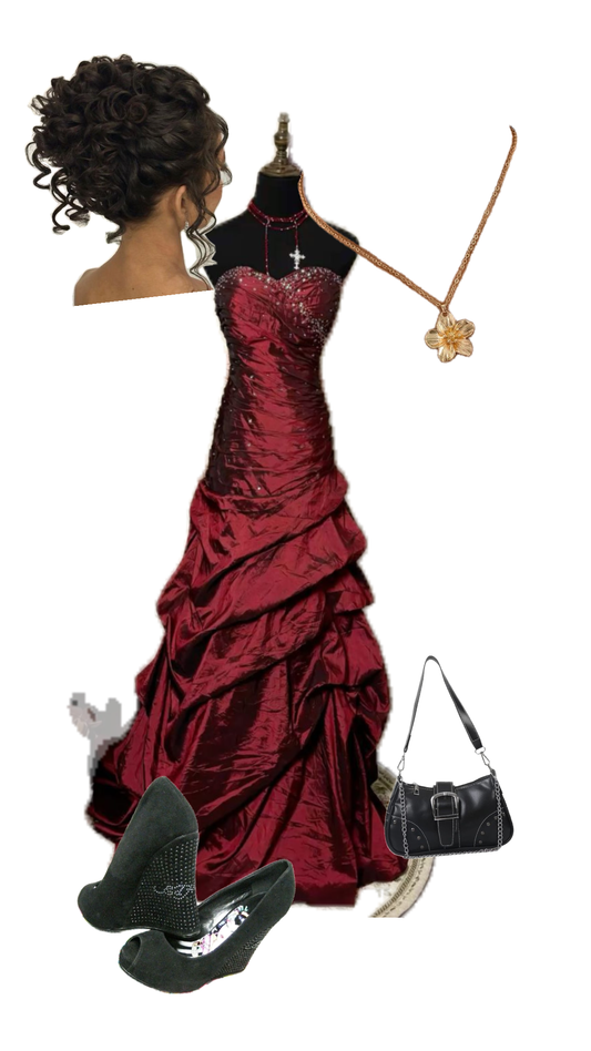 Vintage Mermaid Sweetheart Burgundy With Beaded Sequins Long Prom Dresses Inspiration Party Dress Graduation Dress RB1204