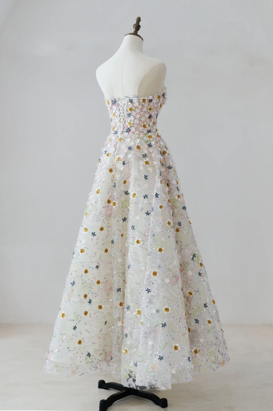 Robe de bal unique en cœur, paillettes blanches, longues robes de bal, inspiration robe de soirée, tenue de 21e anniversaire, robe de remise de diplôme RB1133