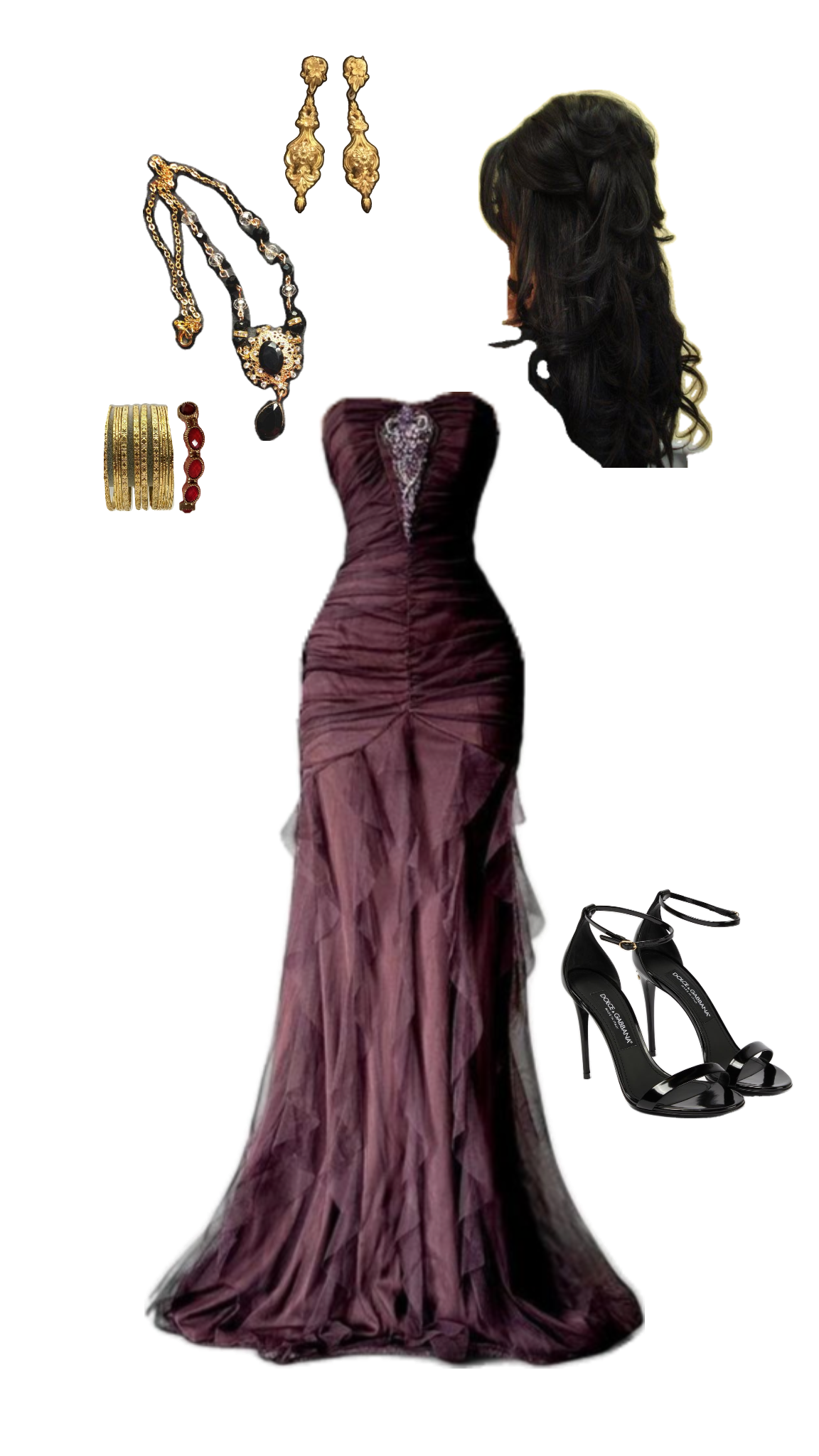 Vintage Mermaid Sweetheart Burgundy With Beaded Sequins Pleated Long Prom Dresses Inspiration Party Dress Graduation Dress RB1210