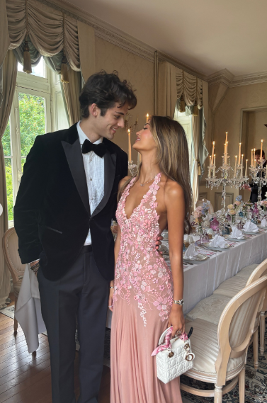 Beautiful Mermaid Halter Pink Maxi Long Party Lace Beaded Chiffon Prom Dresses Evening Dress RB1346