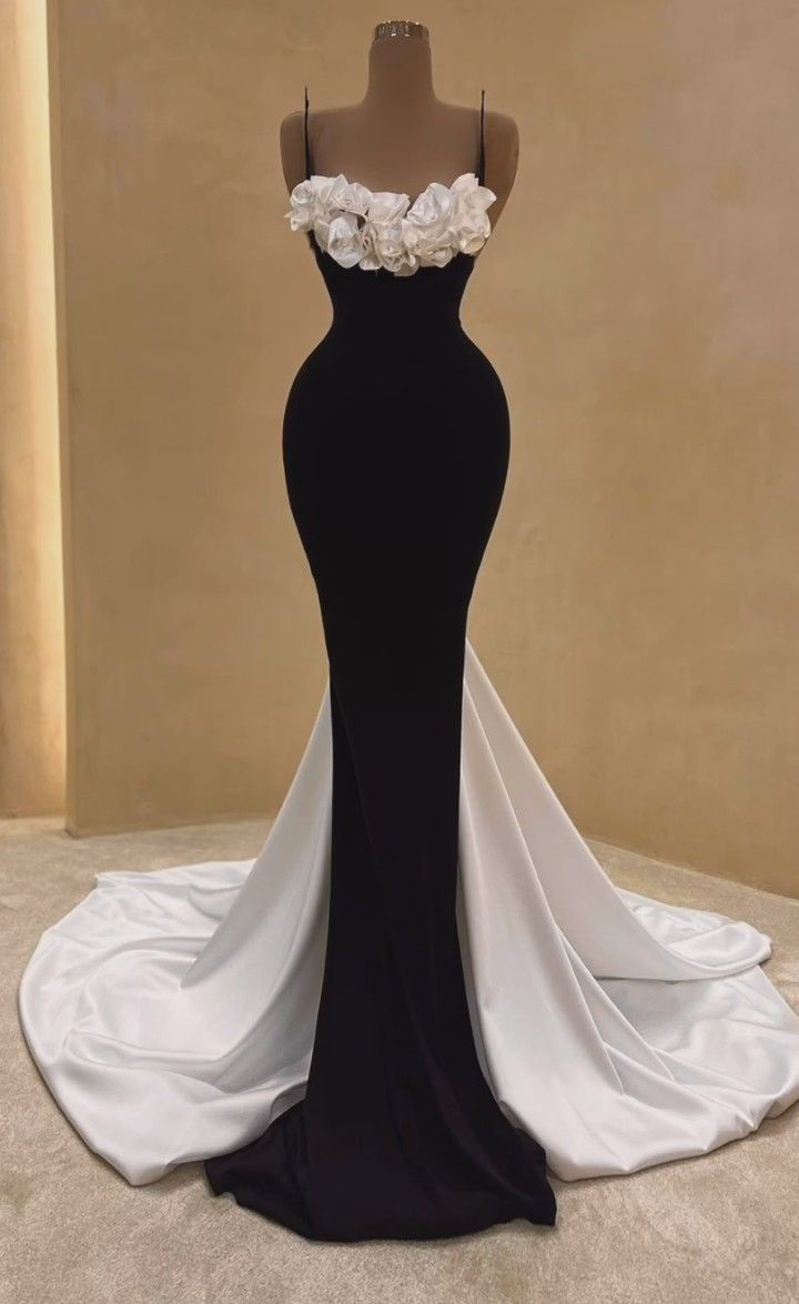 Classy Mermaid Sweetheart Black Satin Prom Dresses Ideas 21st Birthday Outfits Graduation Dress RB1512