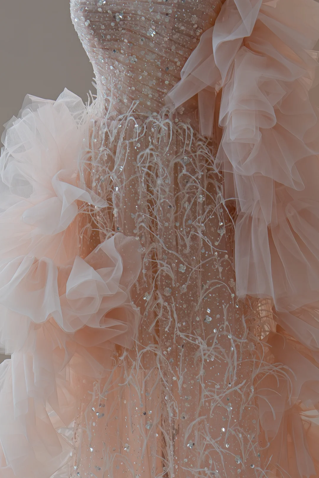 Robe de bal de fin d'année rose à paillettes et perles, coupe trapèze, sans bretelles, tenue de soirée pour 18 ans, RB1794