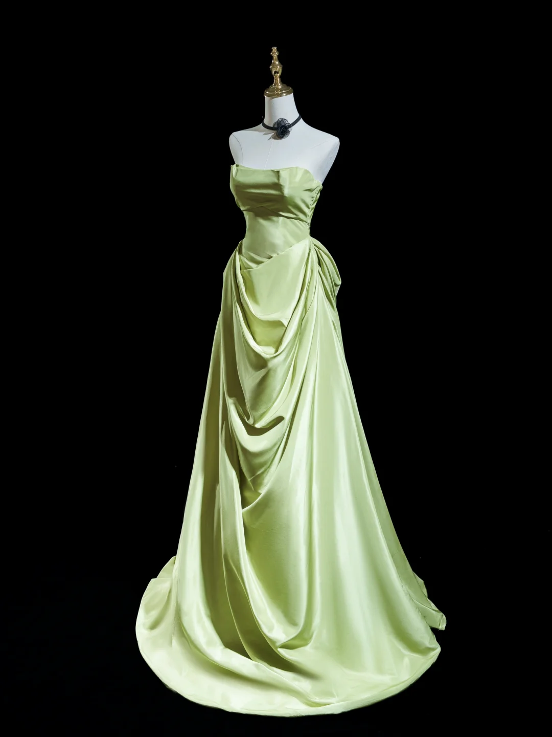 Elegant Mermaid Sweetheart Mint Green Satin Long Prom Dresses Impress 18th Birthday Outfits Prom Gown RB1847