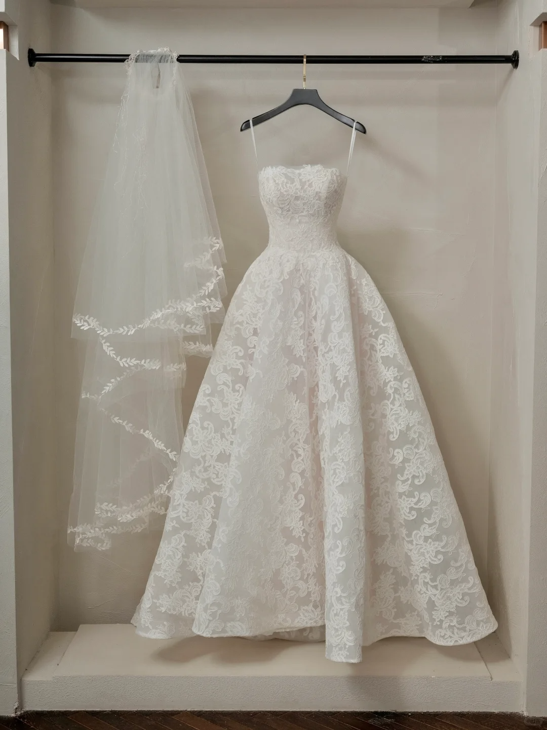 Robe de bal éthérée, bustier, sans manches, en dentelle, corset ajusté, longue robe de mariée, robes de mariée en dentelle RB2050