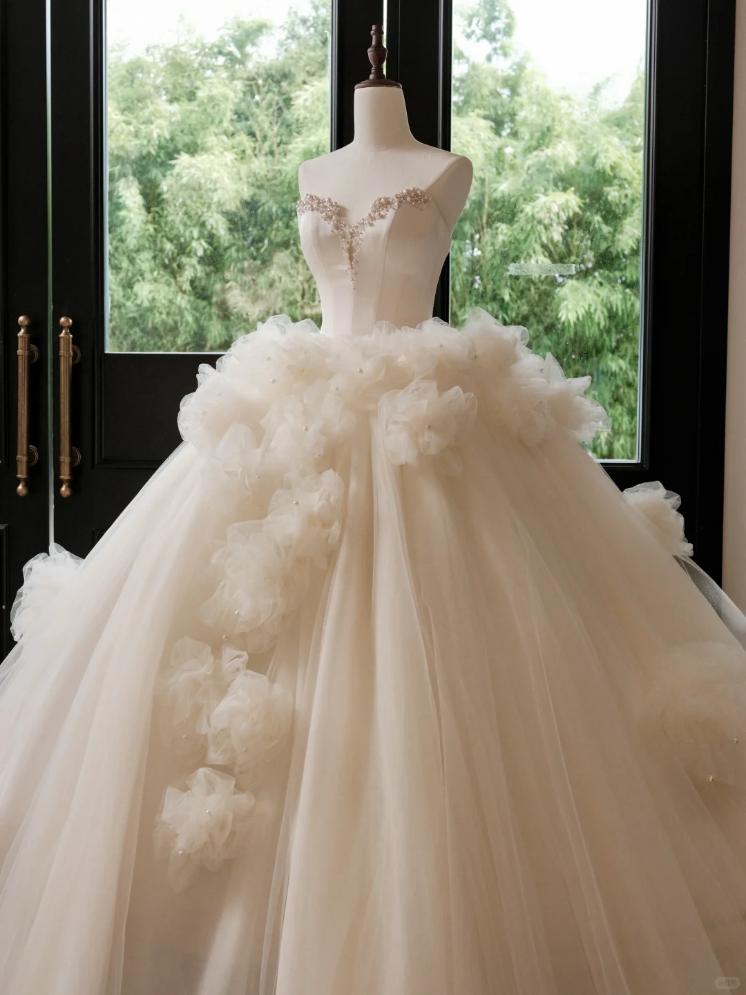 Robe de mariée en tulle, décolleté en cœur, coupe ajustée, sans manches, style sirène, RB2060