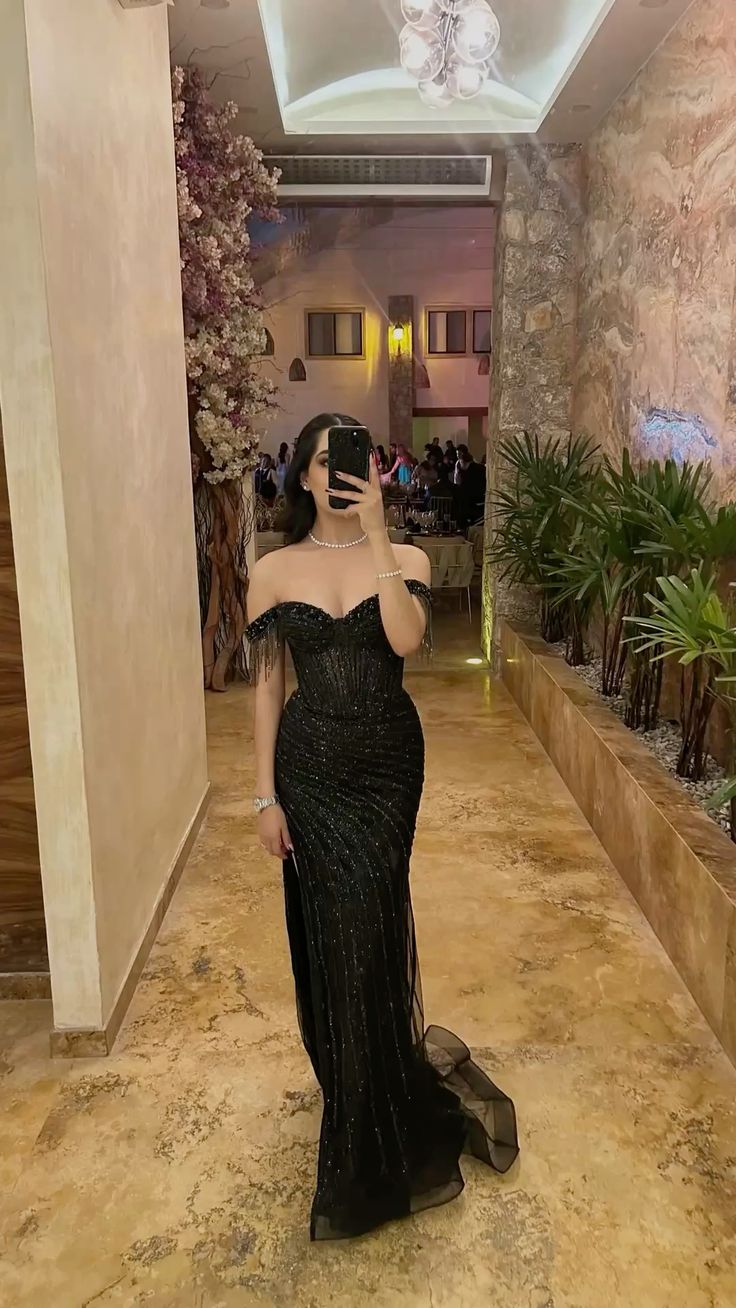 Unique Mermaid Off The Shoulder Black Split Prom Dresses inspiration Long Party Dress Birthday Outfits Graduation Dress RB2145
