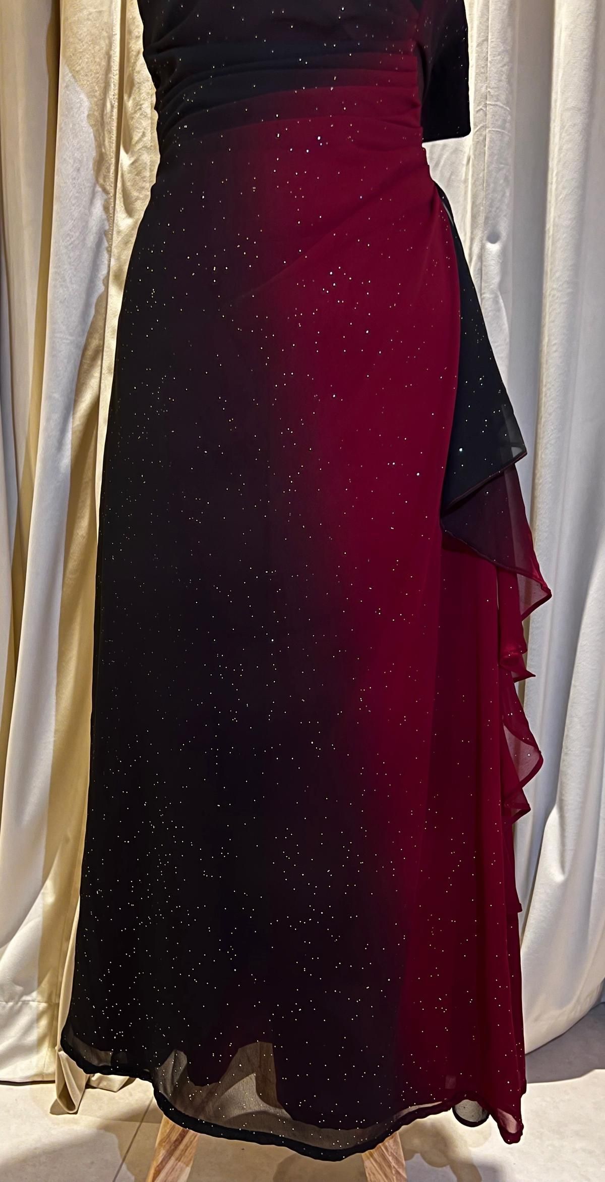 Vintage Sheath Halter Ombre Red Burgundy Chiffon Prom Dresses For Teens Formal Dress Party Outfits Prom Gowns RB2135