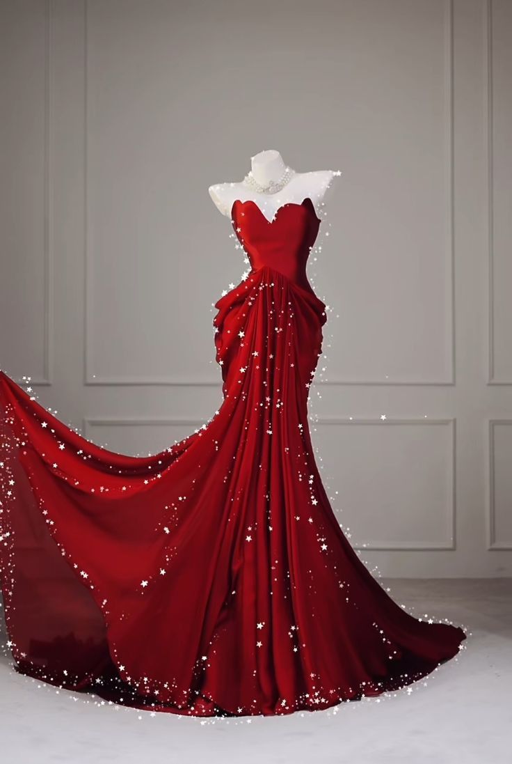 Unique Mermaid Strapless Sleeveless Classy Burgundy Dark Red Prom Dresses Impress Party Dress Princess Graduation Dress RB2182