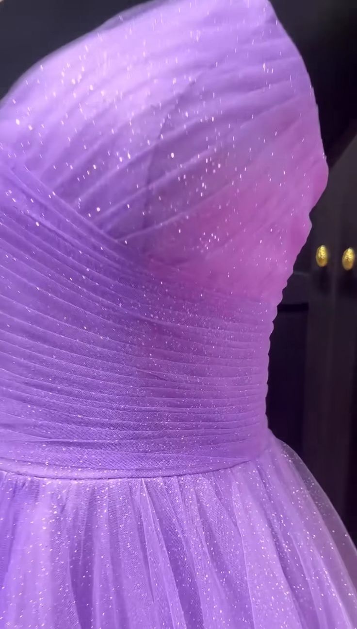 Robe de bal modeste à bretelles spaghetti en tulle lilas, tenue de soirée pour 21e anniversaire, robe de remise de diplôme, RB879