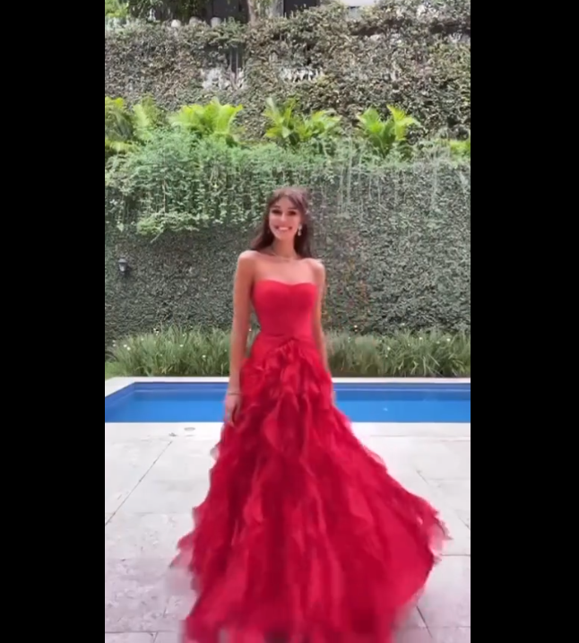 Sexy Mermaid Strapless Tulle Layers Pink Prom Dresses Long Party Dress 21st Birthday Outfit Graduation Dress RB999