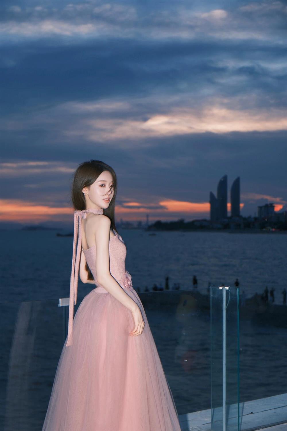 Sweet Pink Strapless Tulle Summer Dress RF0712