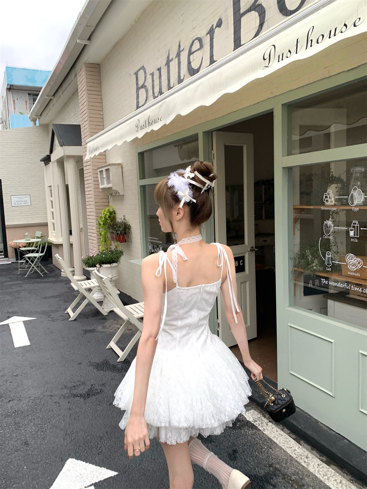 Elegant White Spaghetti Straps A-Line Tulle Lace Short Prom Dresses Homecoming Dresses RF0798