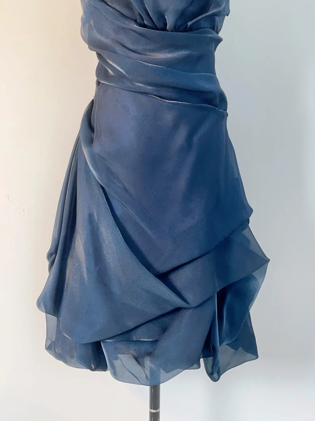 Vintage A line Halter 9th Grade 80s Navy Blue Short Senior Inspo Birthday 16th Party Outfits Homecoming Dresses RB3247