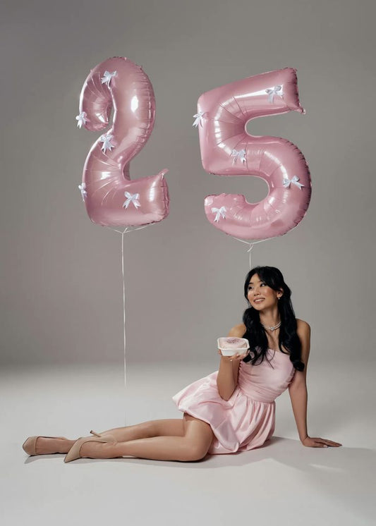 Simple A line Strapless Pink Satin Short Mini 25th Birthday Dresses Hoco Outfits N1919