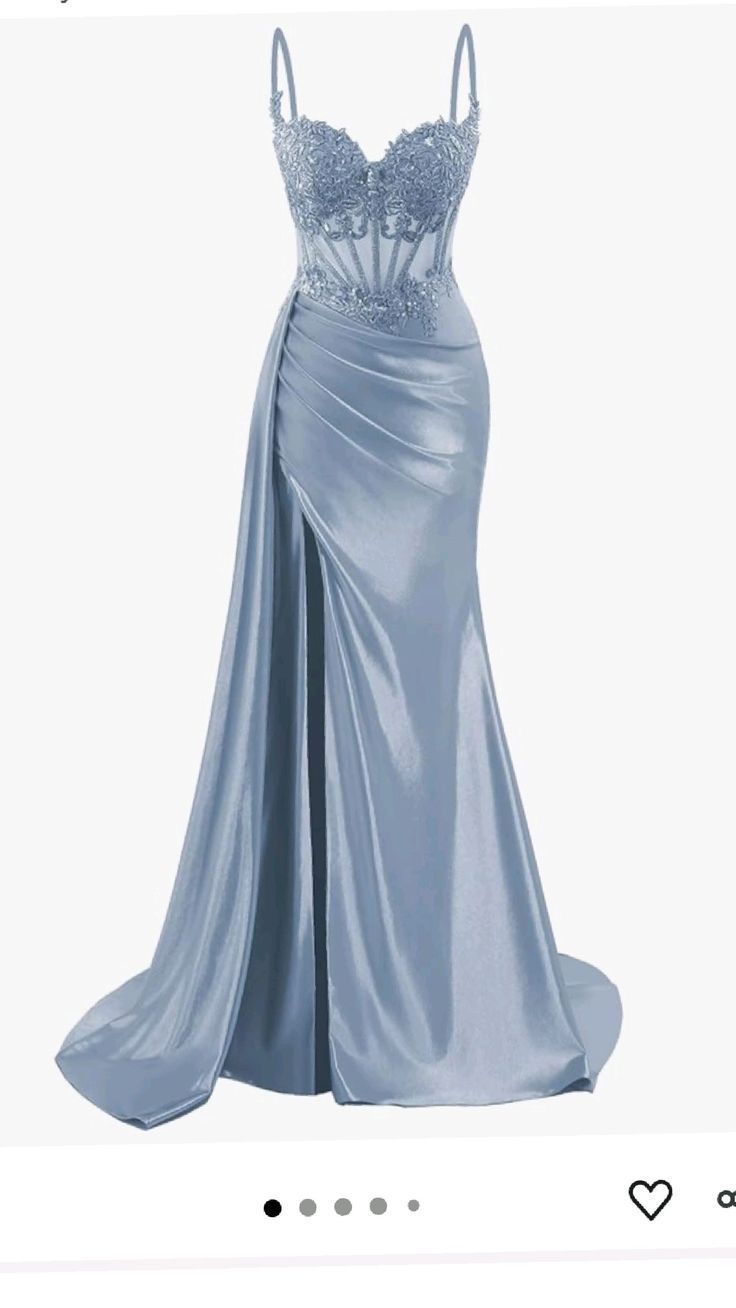 Ethereal Mermaid Spaghetti Straps Burgundy Beaded Slit Long Prom Dresses Inspiration Prom Gowns RB1308