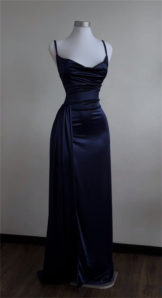 Rückenfreies, ärmelloses, langes Ballkleid für Damen, Sommer, Schnürung, schwingender Kragen, Party- und Clubkleid AB1917