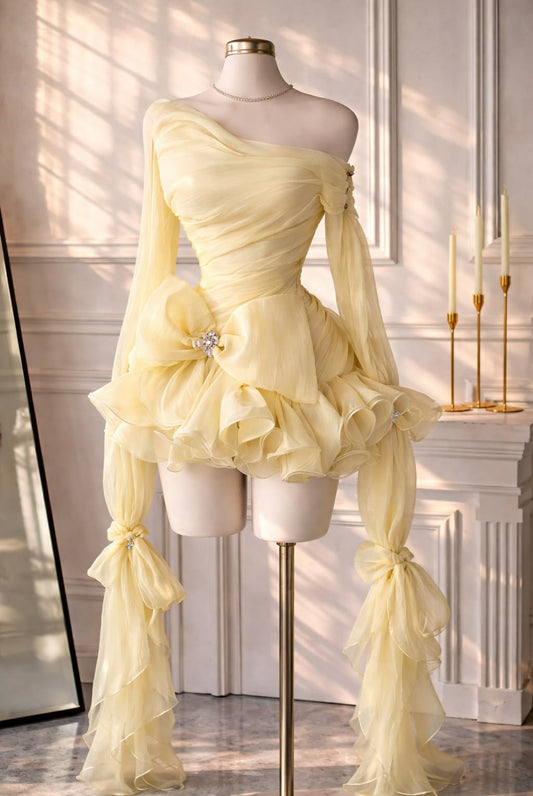 Chic Outfit Ideas Chiffon For Teens Girls Mini Senior Inspo Short Birthday Outfits Homecoming Dress RB3056