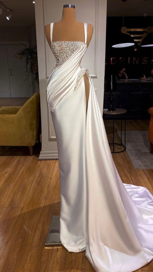 Modest Evening Dress, Sexy Formal Dress, Formal Prom Dresses Evening Dress AB1643