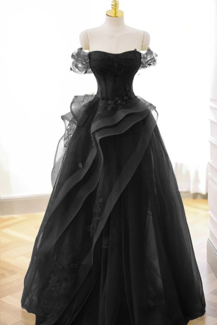 Robe de bal élégante en tulle et dentelle vert sauge, épaules dénudées, longue, robe de soirée, AB327