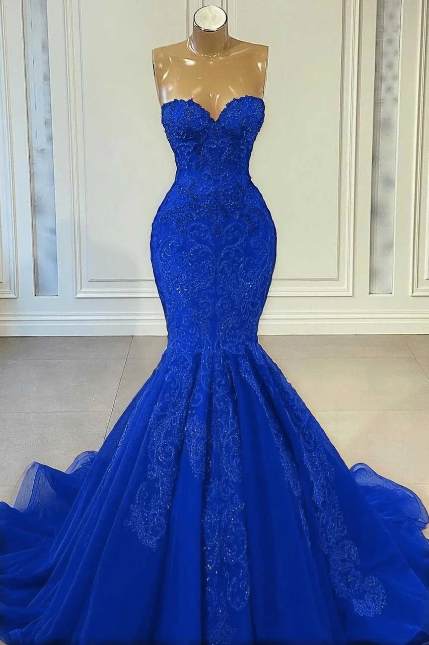 Unique Mermaid Sweetheart Pink Lace Prom Dresses Long Party Dress Birthday Outfits Prom Gown RB1310