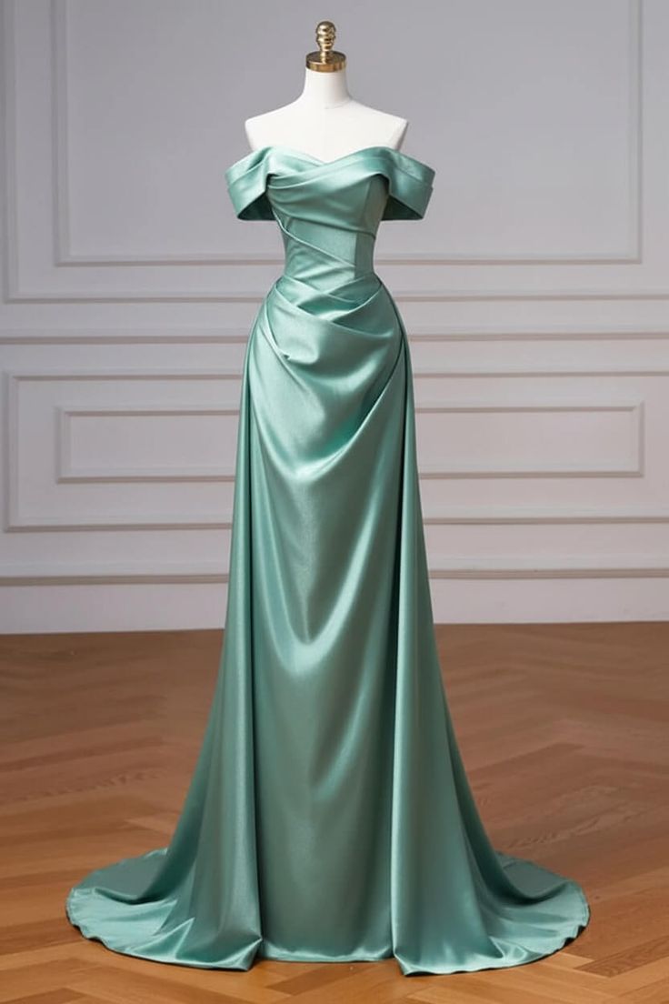 Marineblaues Ballkleid, schulterfreies Abendkleid mit abnehmbarer Schleppe, Modell N1853